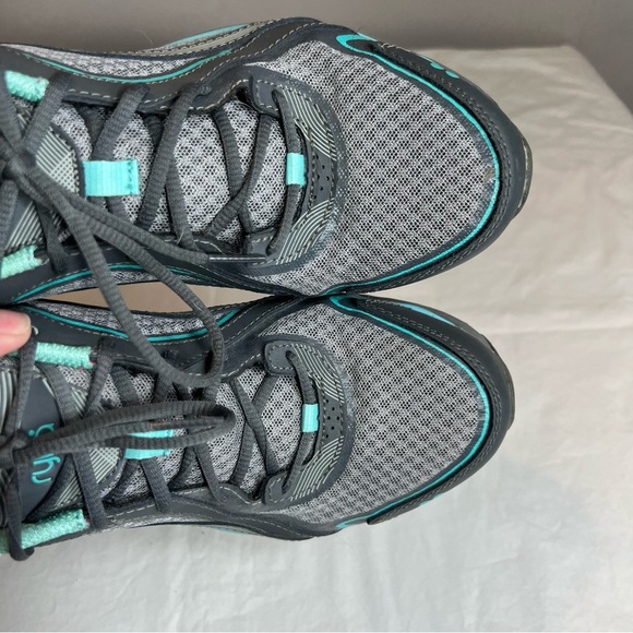 Ryka gray teal sky walk walking exercise athletic shoes size 10 - Picture 3 of 7